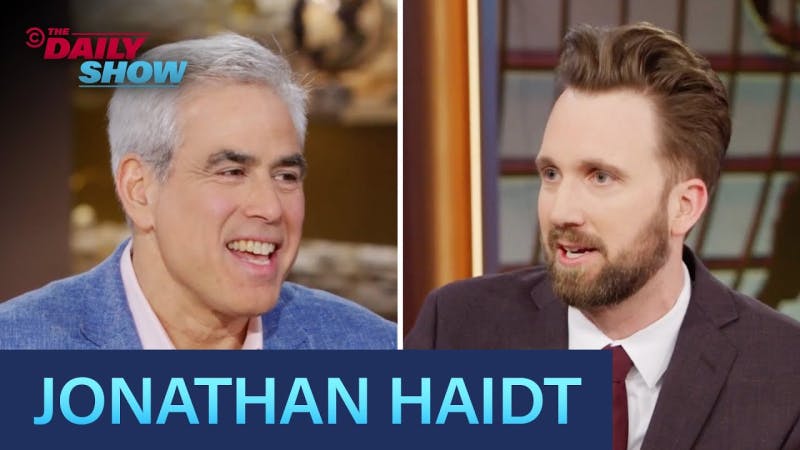 Jordan Klepper interviews Jonathan Haidt